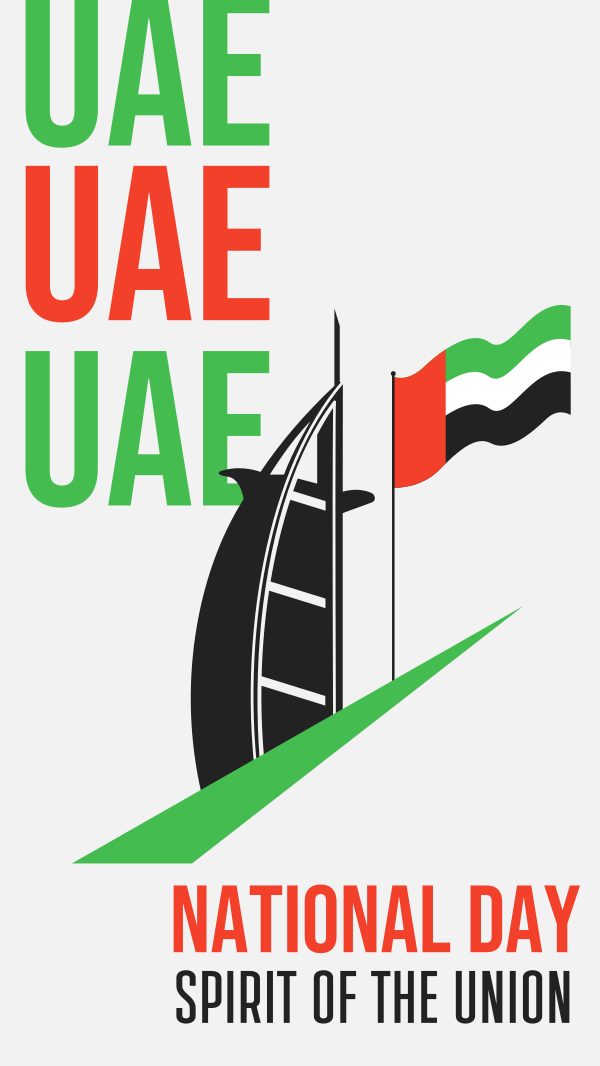 UAE Burj Al Arab Instagram Story Design