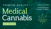 Medical Cannabis Facebook Event Cover Design