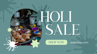 Holi Sale Facebook event cover Image Preview