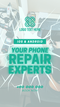 Phone Repair Experts TikTok video Image Preview