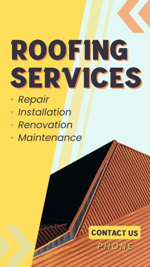 Expert Roofing Services Instagram story Image Preview