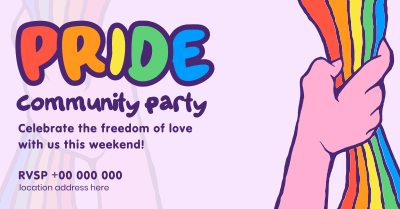 Hold Your Pride Facebook ad Image Preview