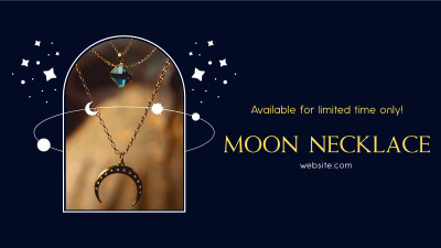 Moon Necklace Facebook event cover Image Preview