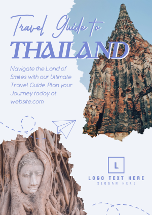 Thailand Travel Guide Flyer Image Preview