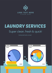 Laundry Services Flyer Image Preview
