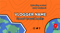 Travel Hacks YouTube Banner Design