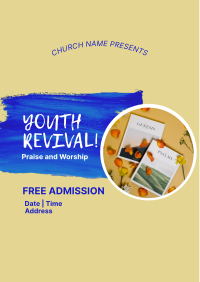 Church Youth Revival Flyer Image Preview