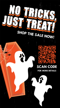 Spooky Halloween Treats TikTok Video Image Preview