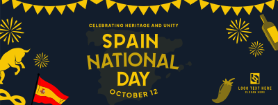 Celebrating Spanish Heritage and Unity Facebook cover Image Preview