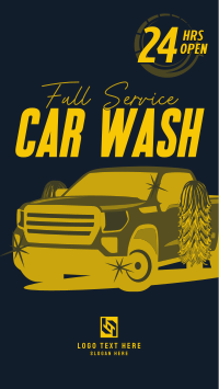 Car Wash Cleaning Service  Instagram reel Image Preview