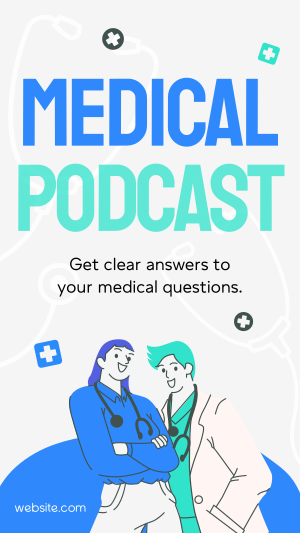 Podcast Medical Facebook story Image Preview