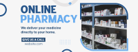 Pharmacy Delivery Facebook cover Image Preview
