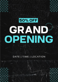 Urban Grand Opening Poster Image Preview