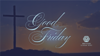 Good Friday Crucifix Greeting Facebook event cover Image Preview