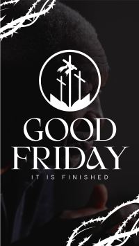 Simple Good Friday Instagram Story Design