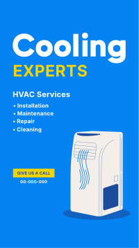 HVAC Services Facebook Story Design