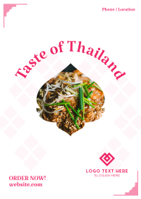 Taste of Thailand Poster Design