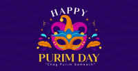 Purim Celebration Event Facebook ad Image Preview