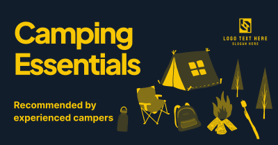 Quirky Outdoor Camp Facebook ad Image Preview