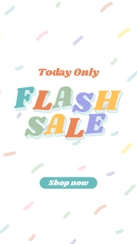 Flash Sale Multicolor Instagram Story Design