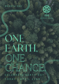 One Earth Poster Image Preview