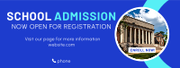 School Admission Facebook cover Image Preview