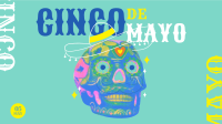 Skull De Mayo Facebook Event Cover Design