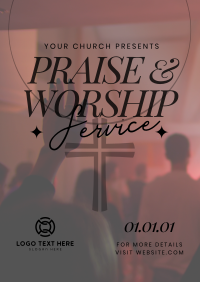 Praise & Worship Poster Design