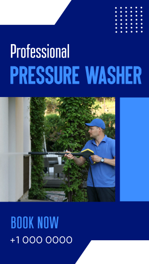 Power Washer Business Facebook story Image Preview