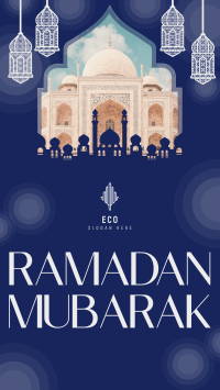 Ramadan Holiday Greetings TikTok video Image Preview