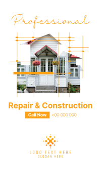 Repair and Construction Instagram story Image Preview