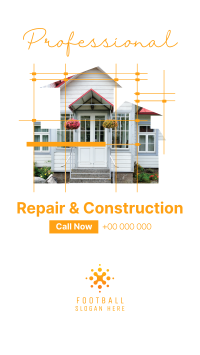 Repair and Construction Instagram story Image Preview