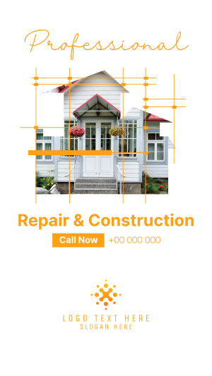 Repair and Construction Instagram story Image Preview