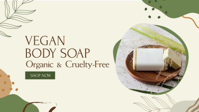 Organic Soap Facebook event cover Image Preview