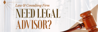 Legal Advising Twitter Header Image Preview