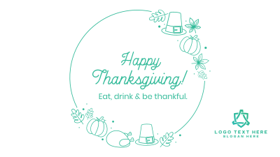 Thanksgiving Holiday Facebook event cover Image Preview