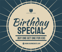 Birthday Facebook post Image Preview