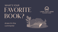 Book Choice Facebook Event Cover Design