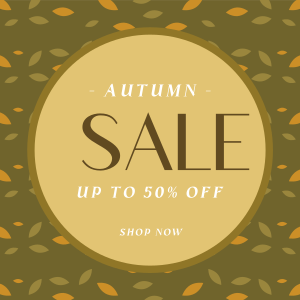 Autumn Flash Sale Instagram post Image Preview