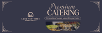 Premium Catering Twitter Header Design