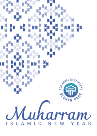 Blissful Muharram Flyer Design