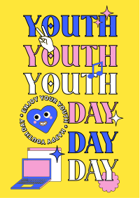 Youth Day Collage Flyer Image Preview