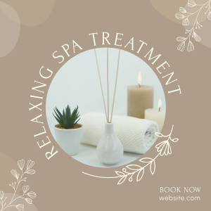 Spa Treatment Instagram post Image Preview