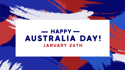 Australia Day Paint Zoom Background Image Preview