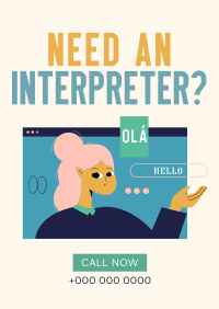 Modern Interpreter Poster Image Preview