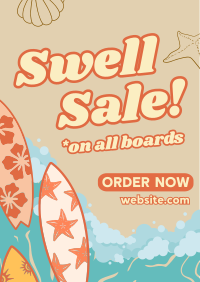 Surf Shop Sale Poster Image Preview