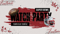 Watch Party Superbowl Animation Preview