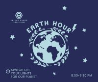 Recharging Earth Hour Facebook post Image Preview