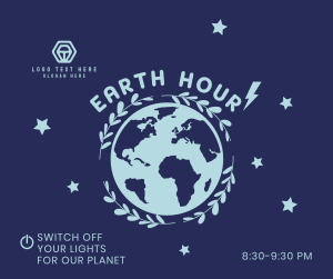 Recharging Earth Hour Facebook post Image Preview