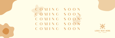 Quirky Coming Soon Twitter header (cover) Image Preview